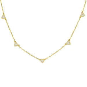 CZ 5 Heart choker