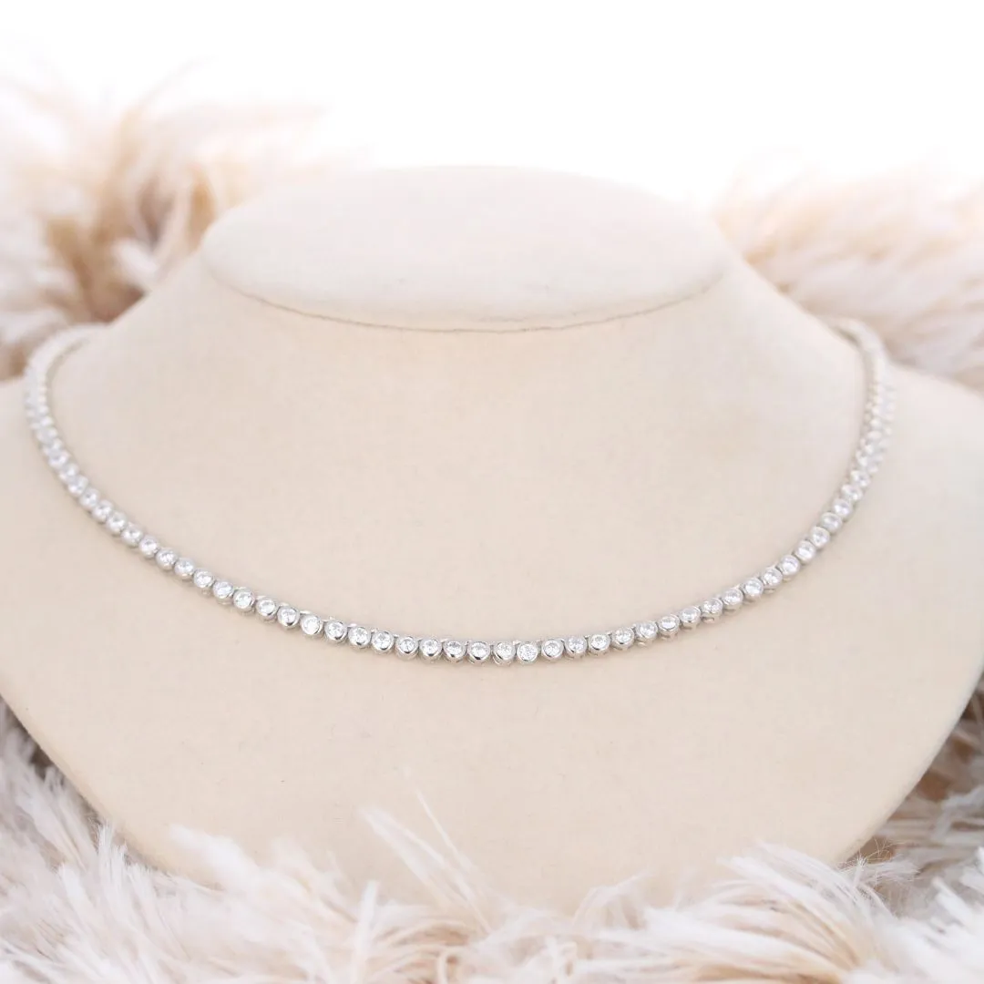 CZ Tennis Necklace