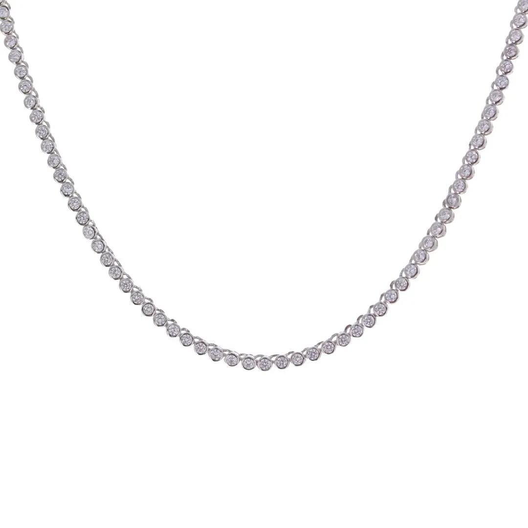 CZ Tennis Necklace