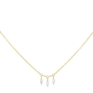 Dainty Teardrop Dangle Necklace