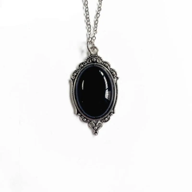 Dark Red Ruby Pendant Necklace for Women Wedding Jewelry