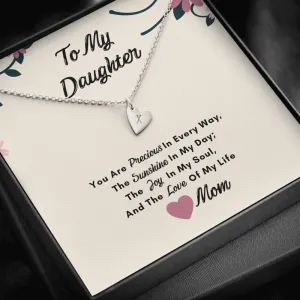 Daughter Hearts Necklace- The Love Of My Life