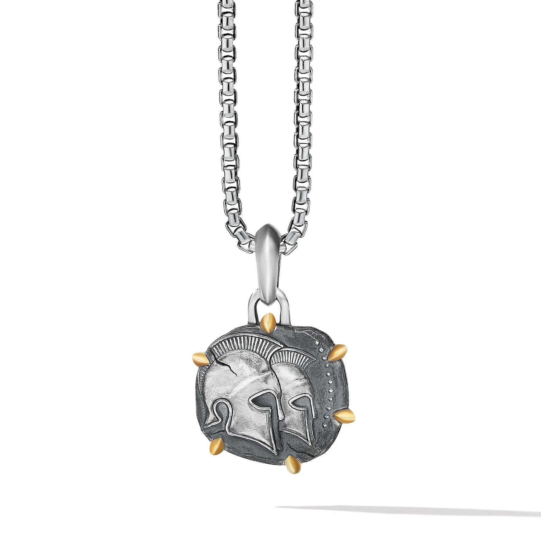 David Yurman   Necklaces & Pendant in Silver and 18-Karat Yellow Gold