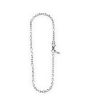 Diamond Cut Anchor Chain Necklace [4.6mm]