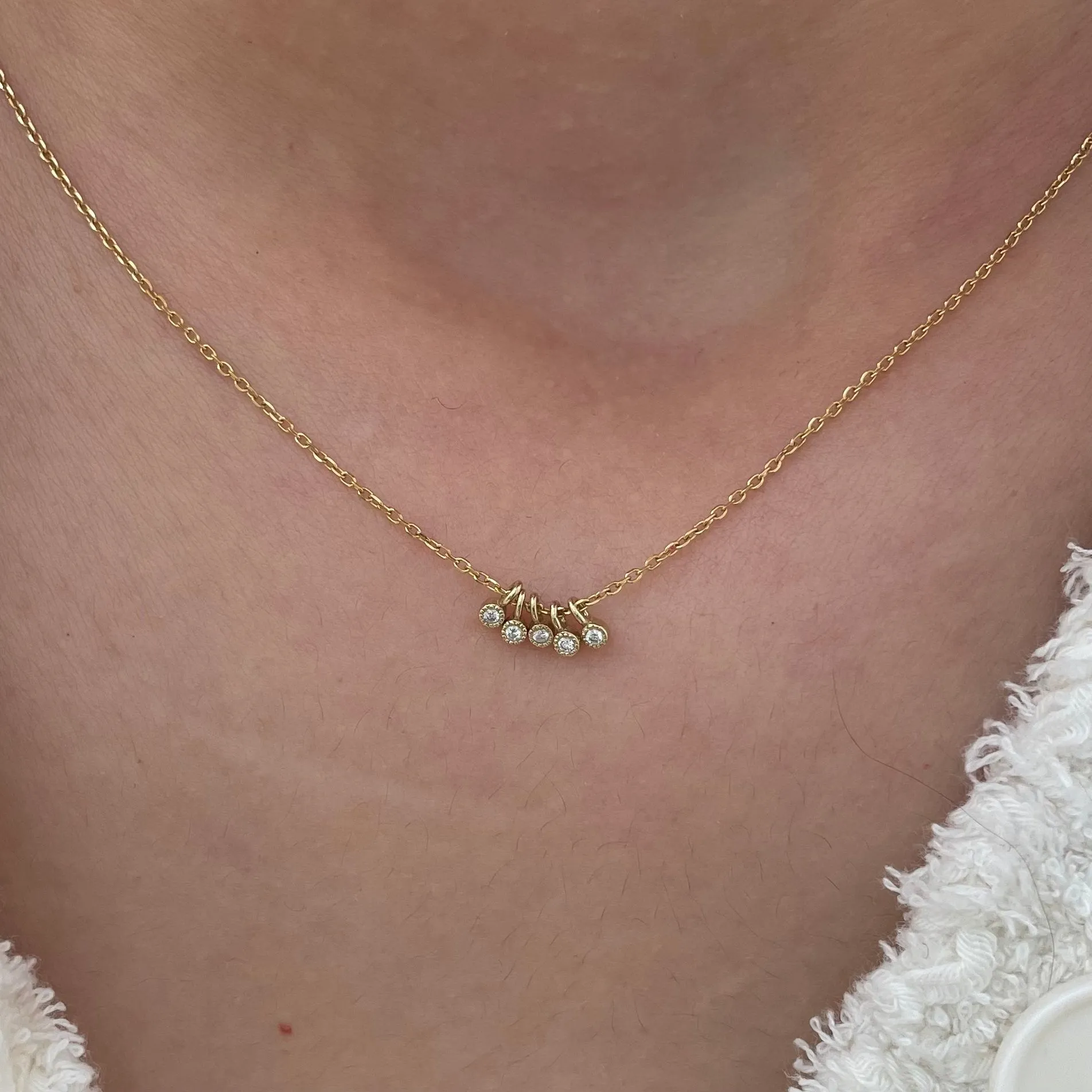 Diamond Milestones Necklace