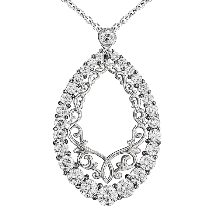 Diamond Pendant by Jack Kelege