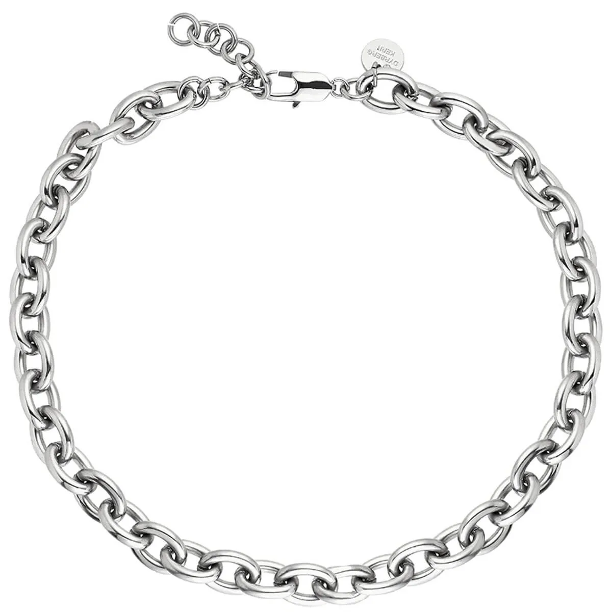Dyrberg Kern Pace Chunky Link Necklace - Silver