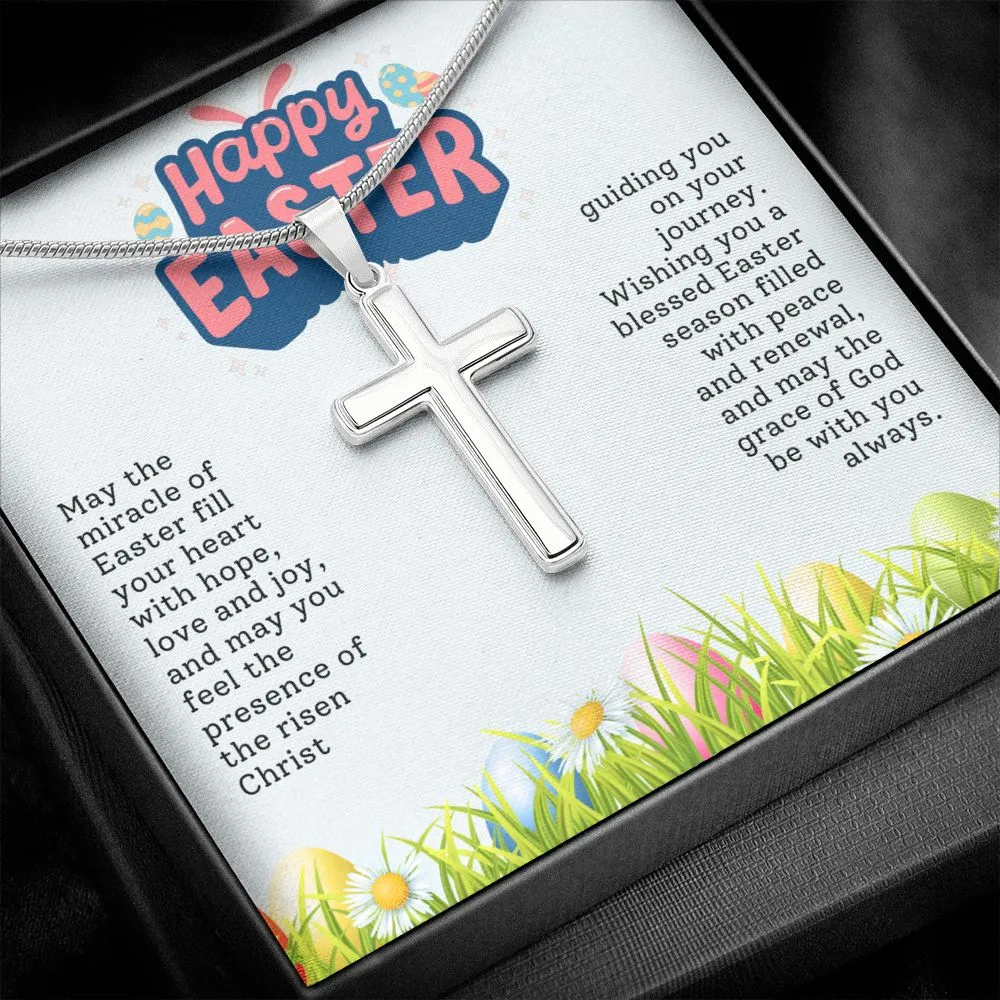 Easter Gift - Cross Necklace - Peace and Renewal