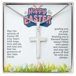 Easter Gift - Cross Necklace - Peace and Renewal