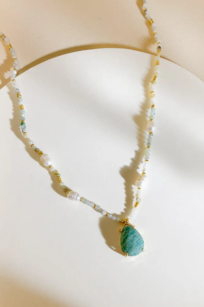 Enya Gemstone Necklace