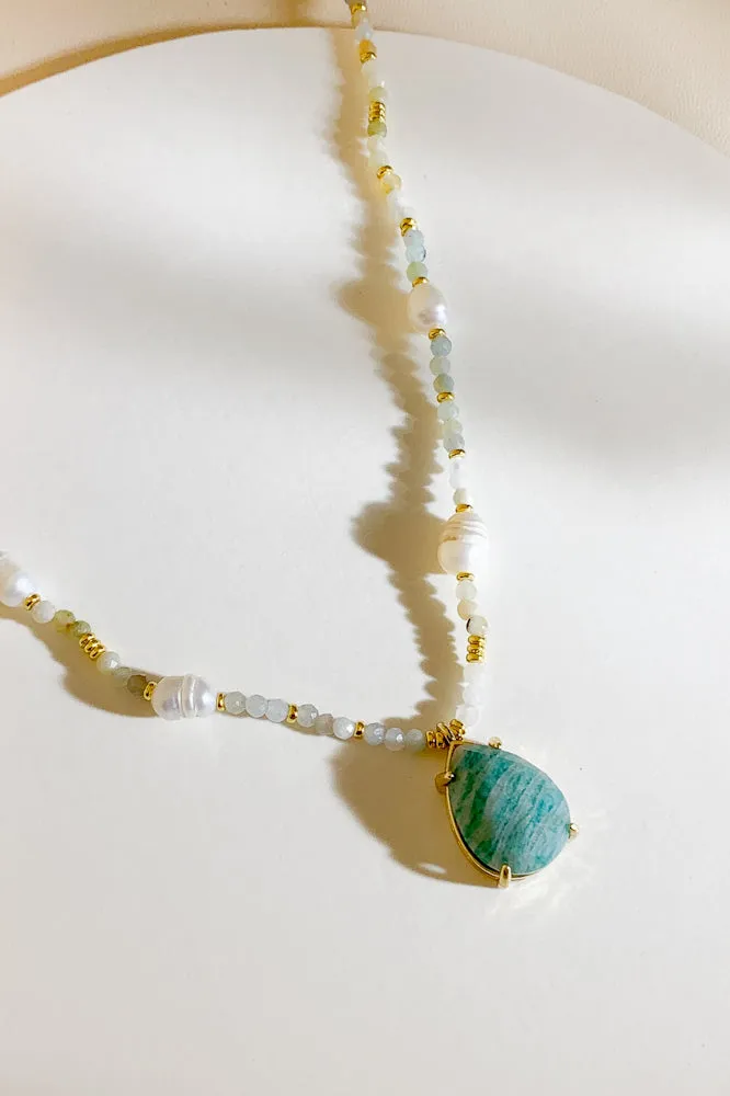 Enya Gemstone Necklace