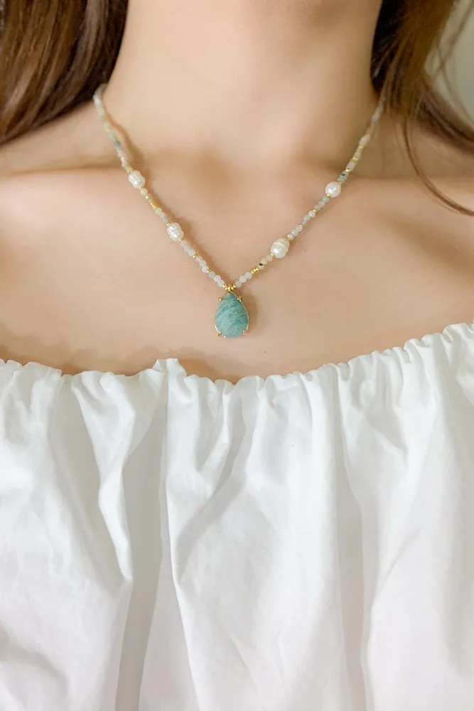 Enya Gemstone Necklace