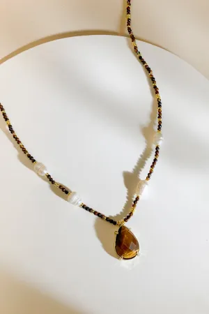 Enya Gemstone Necklace