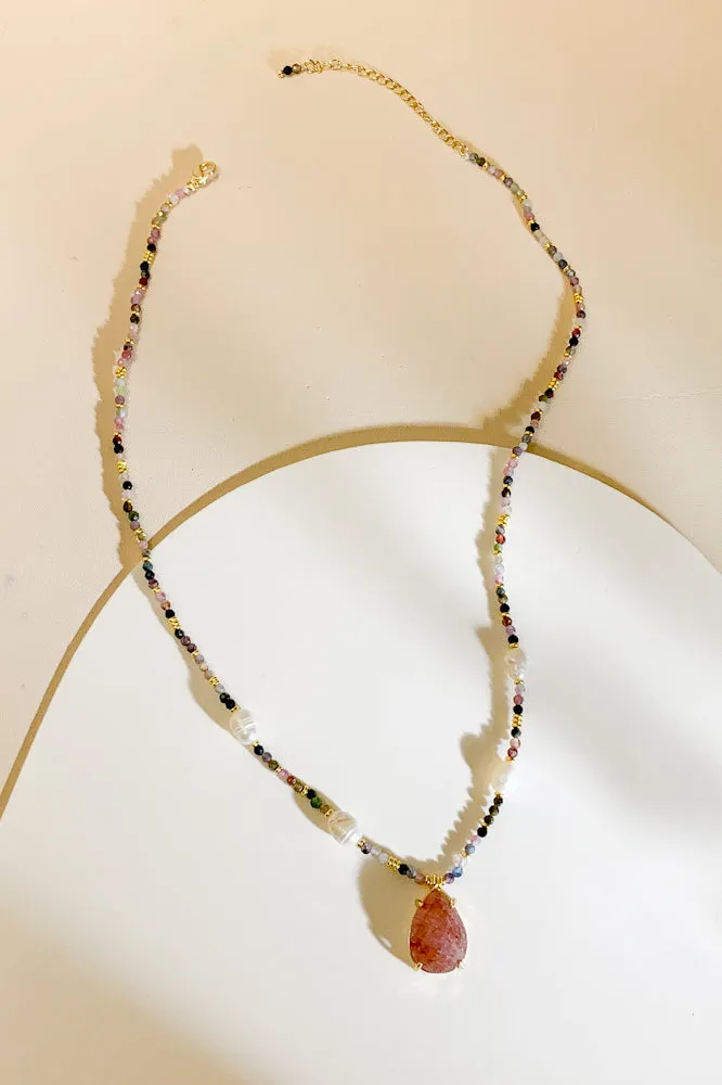 Enya Gemstone Necklace