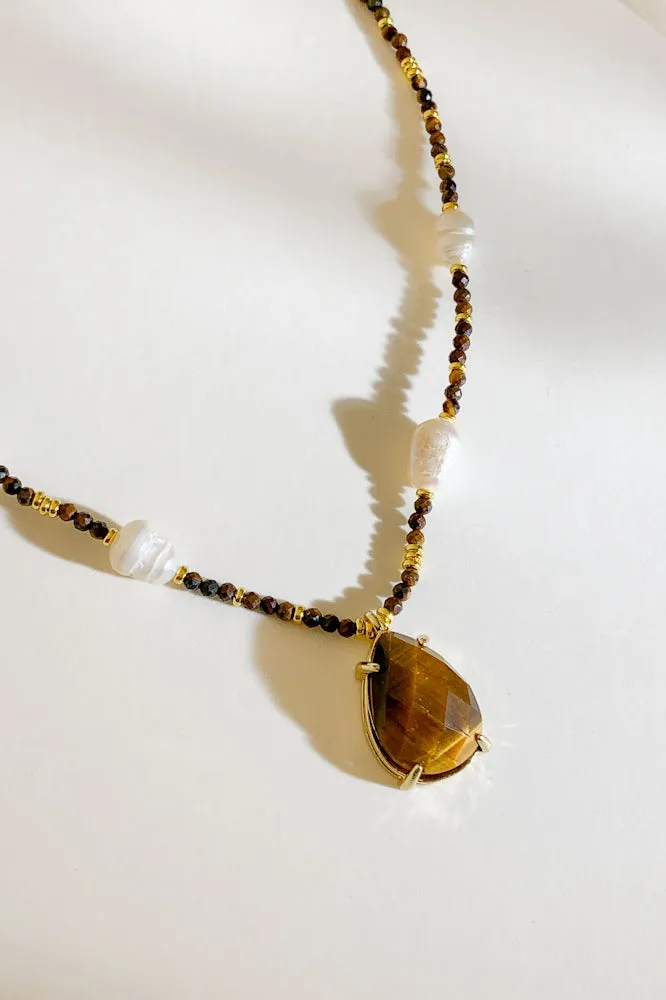 Enya Gemstone Necklace