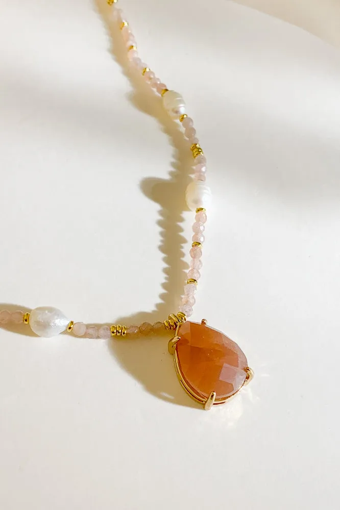 Enya Gemstone Necklace