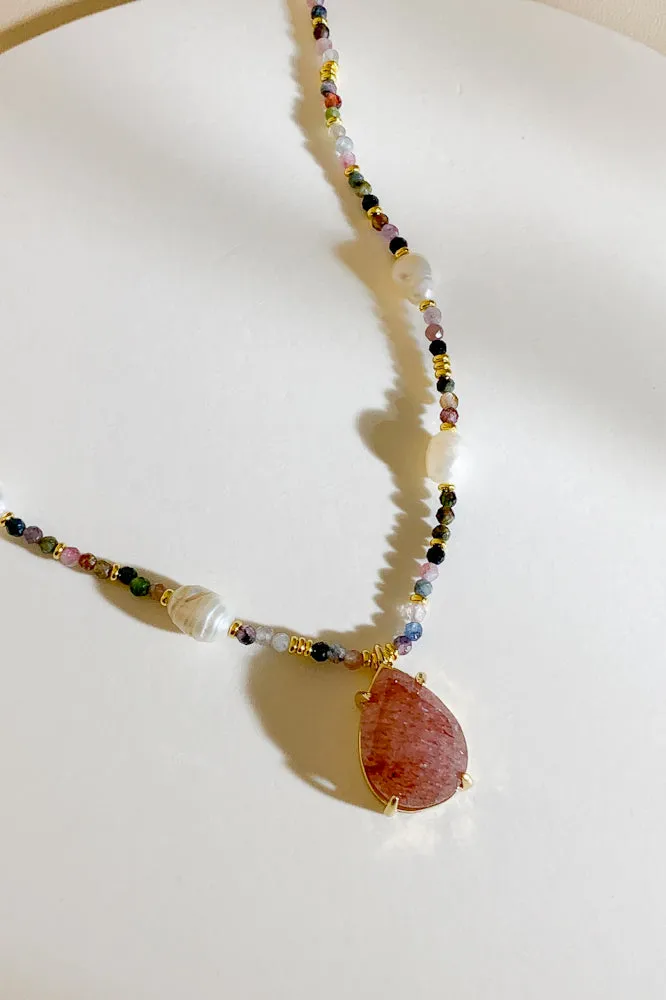 Enya Gemstone Necklace