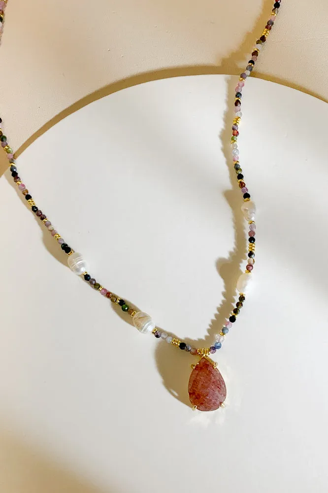 Enya Gemstone Necklace