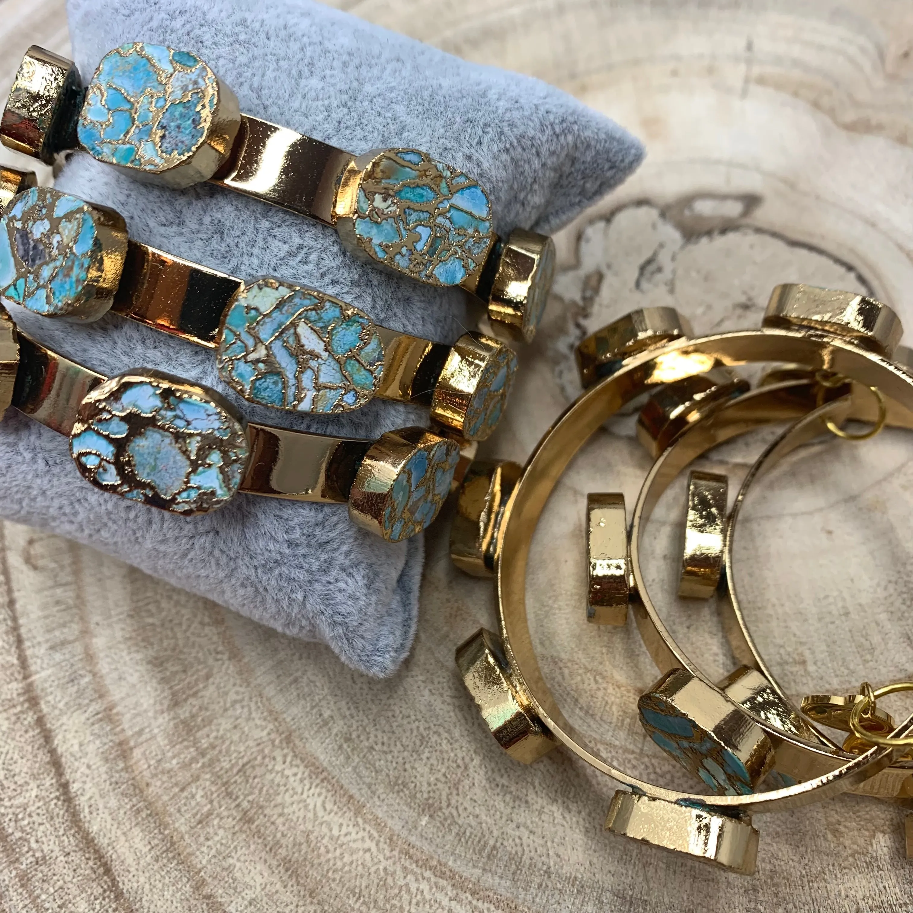 Erika Williner Designs - Chunky Turquoise cuff