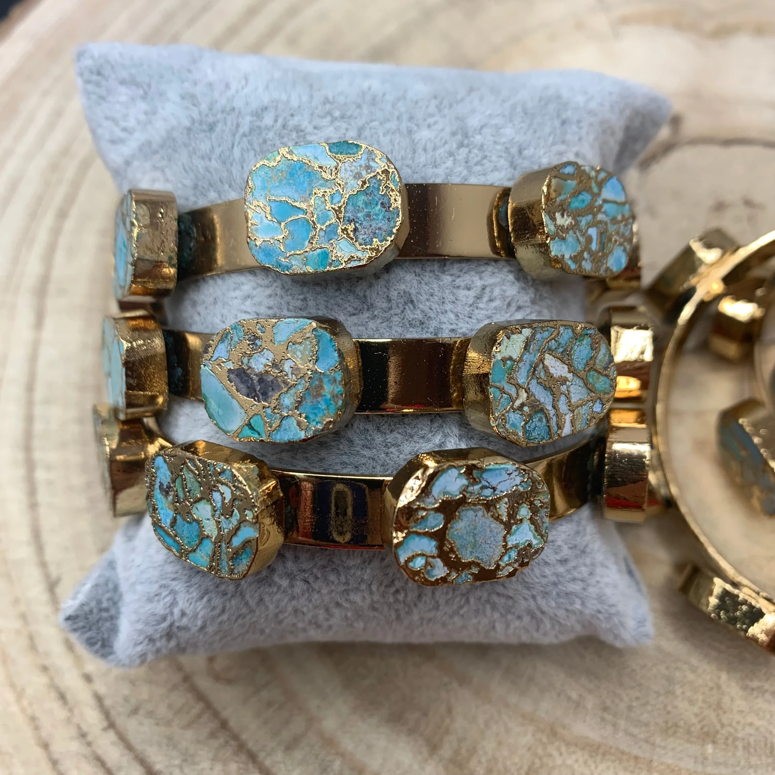 Erika Williner Designs - Chunky Turquoise cuff