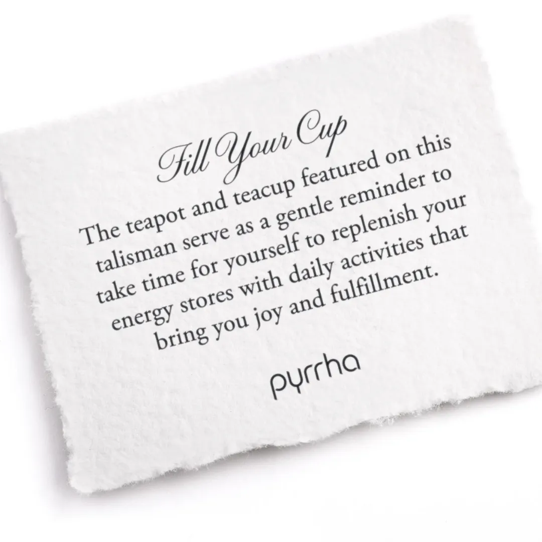 Fill Your Cup Talisman Necklace