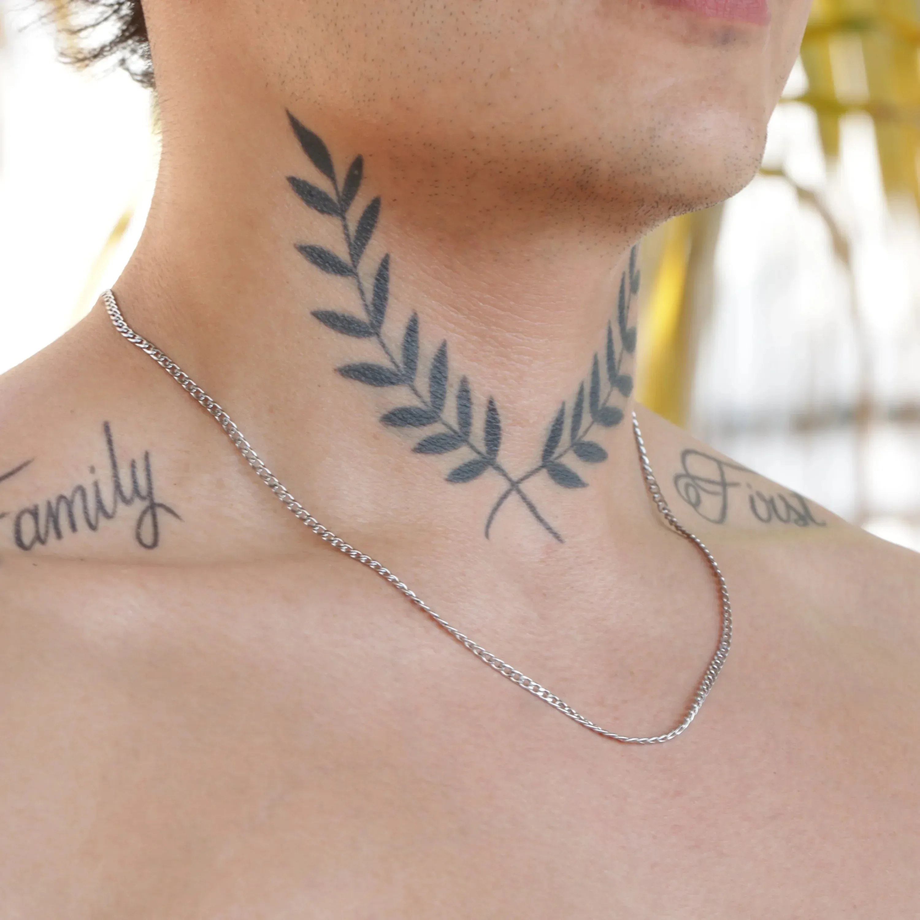 Flemyng Stainless Steel Curb Chain Necklace