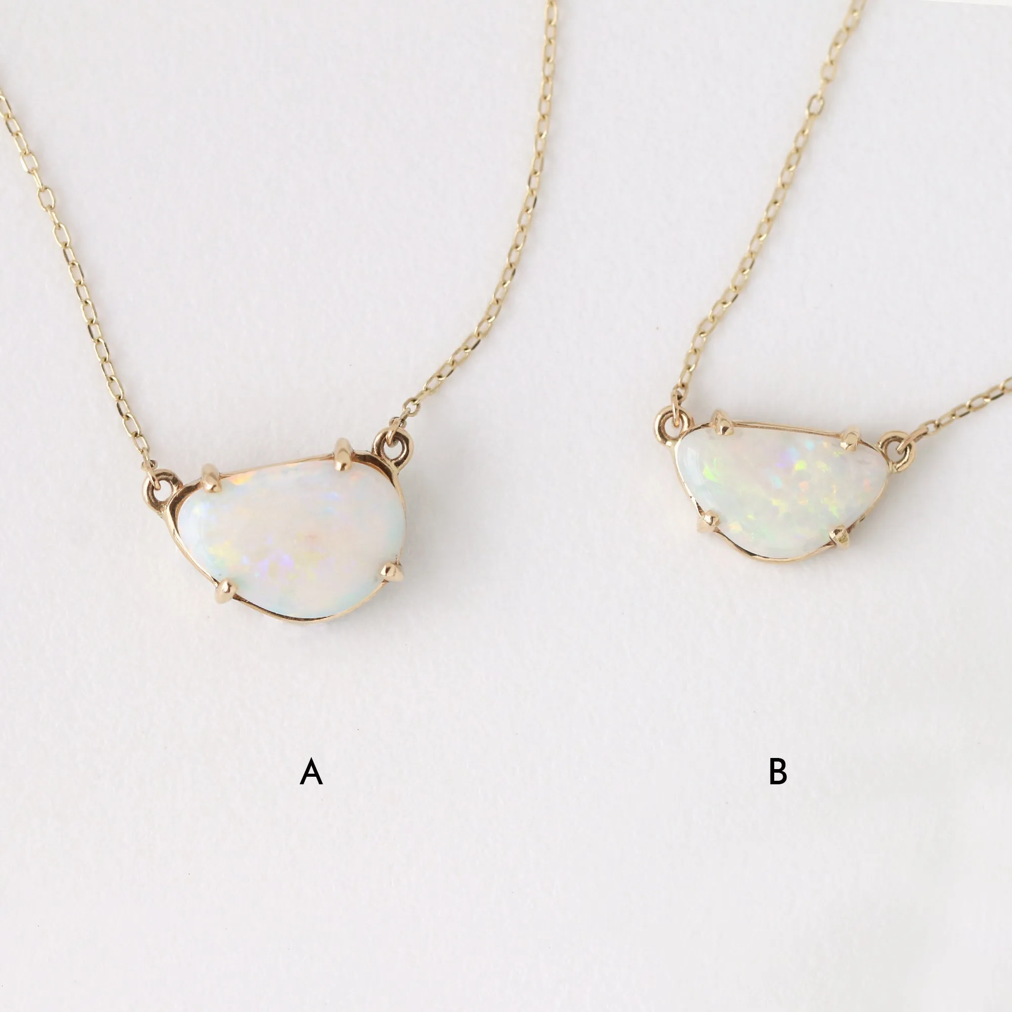 Freeform Opal Necklace