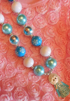 FROZEN Princess Elsa Chunky Necklace