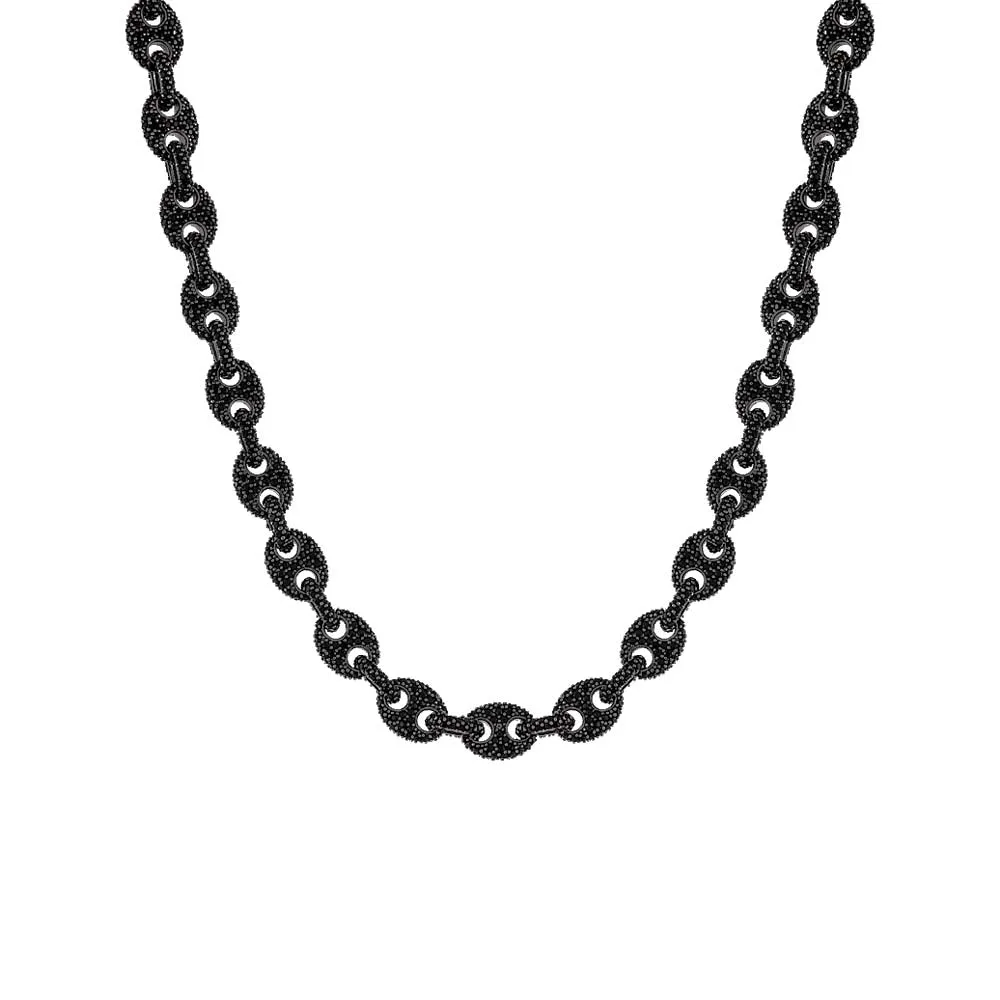 Full Pavé Mariner Chain Necklace