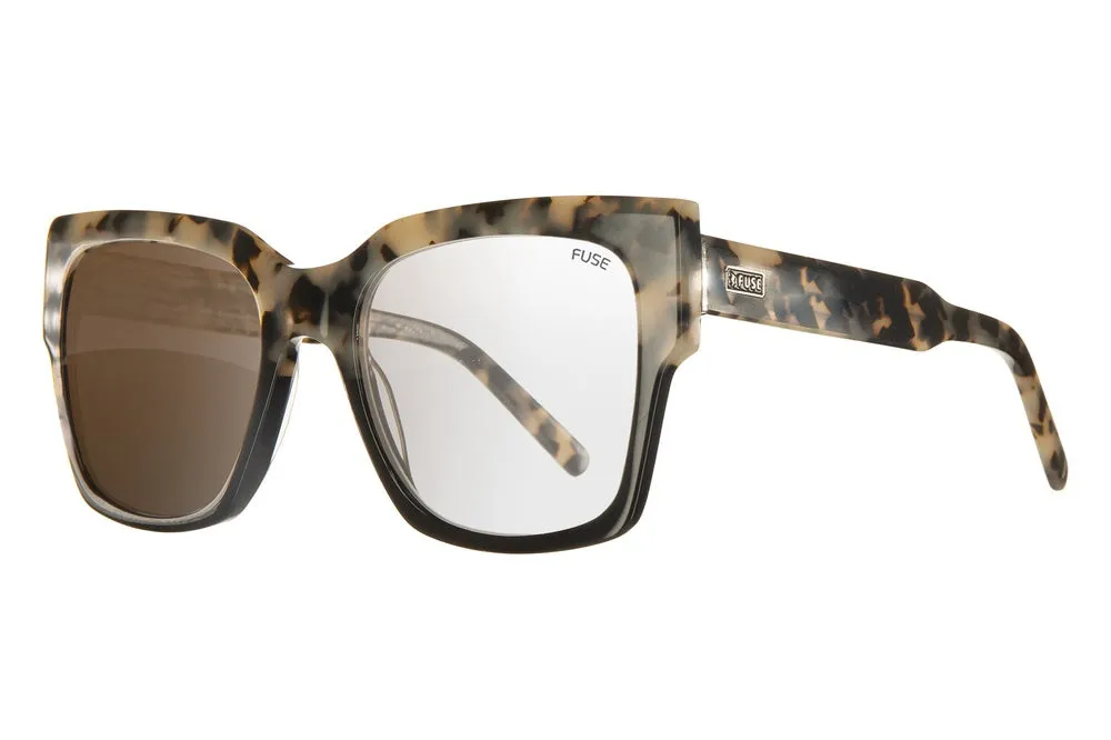Fuse Prescription Amelia Sunglasses | Light Tortoise Fade