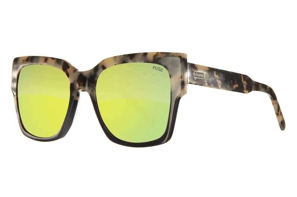 Fuse Prescription Amelia Sunglasses | Light Tortoise Fade