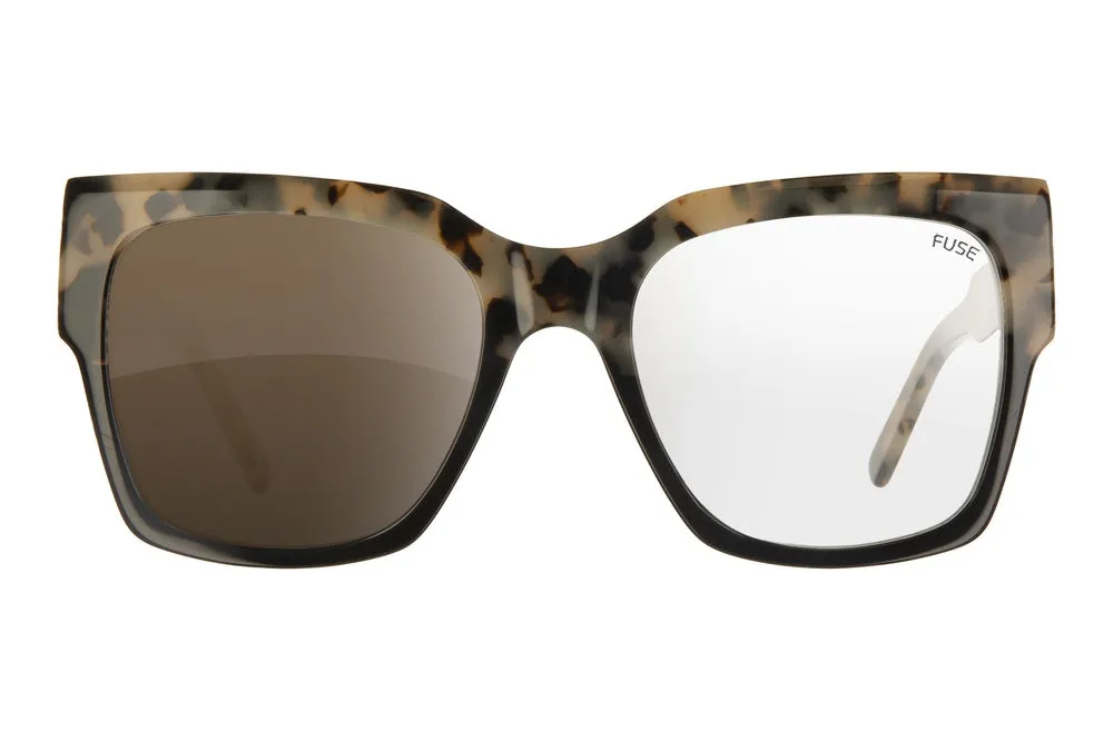 Fuse Prescription Amelia Sunglasses | Light Tortoise Fade