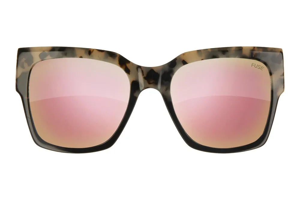 Fuse Prescription Amelia Sunglasses | Light Tortoise Fade