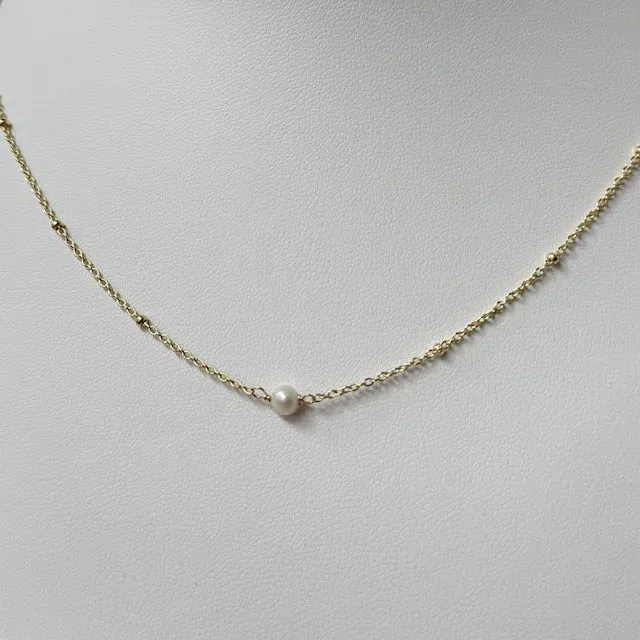 FYB Birthstone Necklace Gold (choose your birthstone)