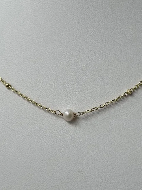 FYB Birthstone Necklace Gold (choose your birthstone)