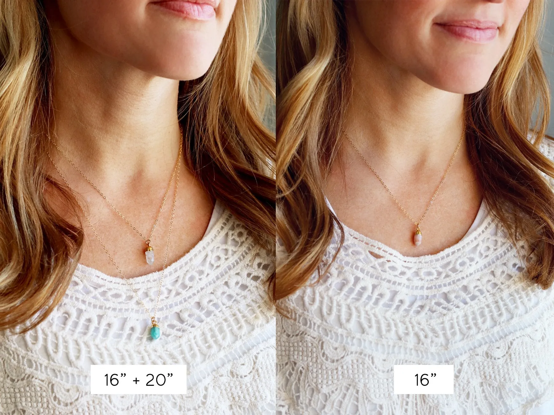 Gemstone Birthstone Necklace