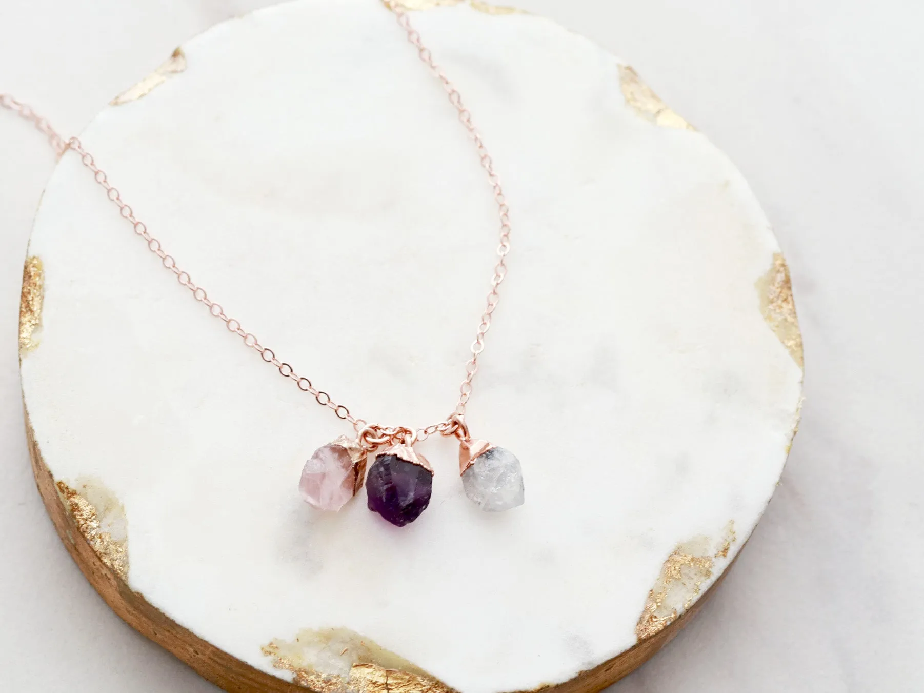 Gemstone Birthstone Necklace