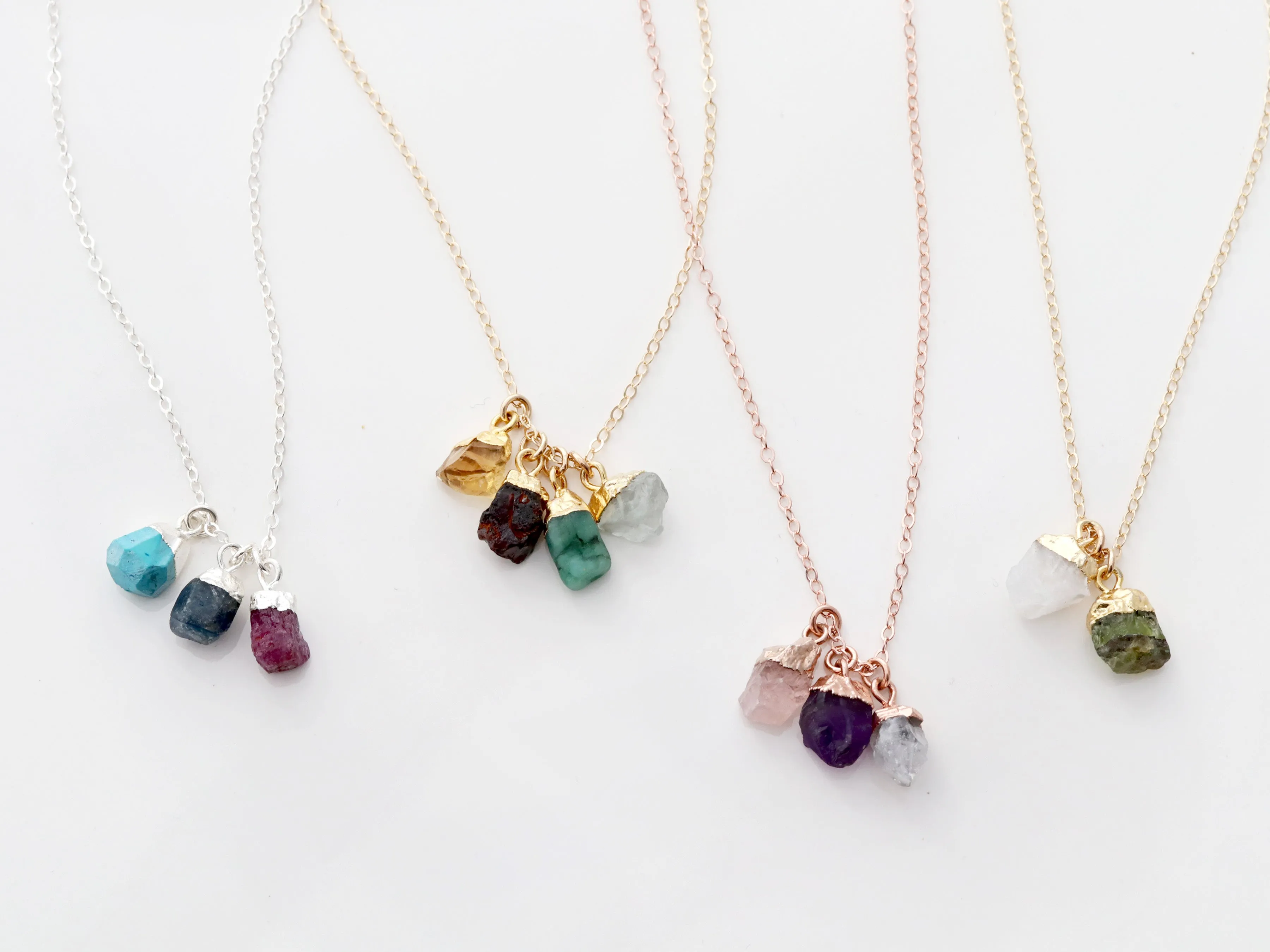 Gemstone Birthstone Necklace