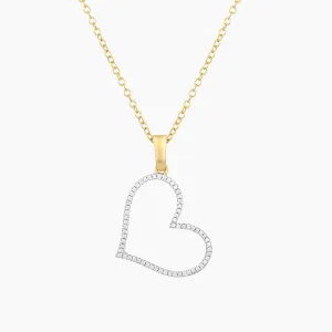 Genuine Heart Pendant Necklace