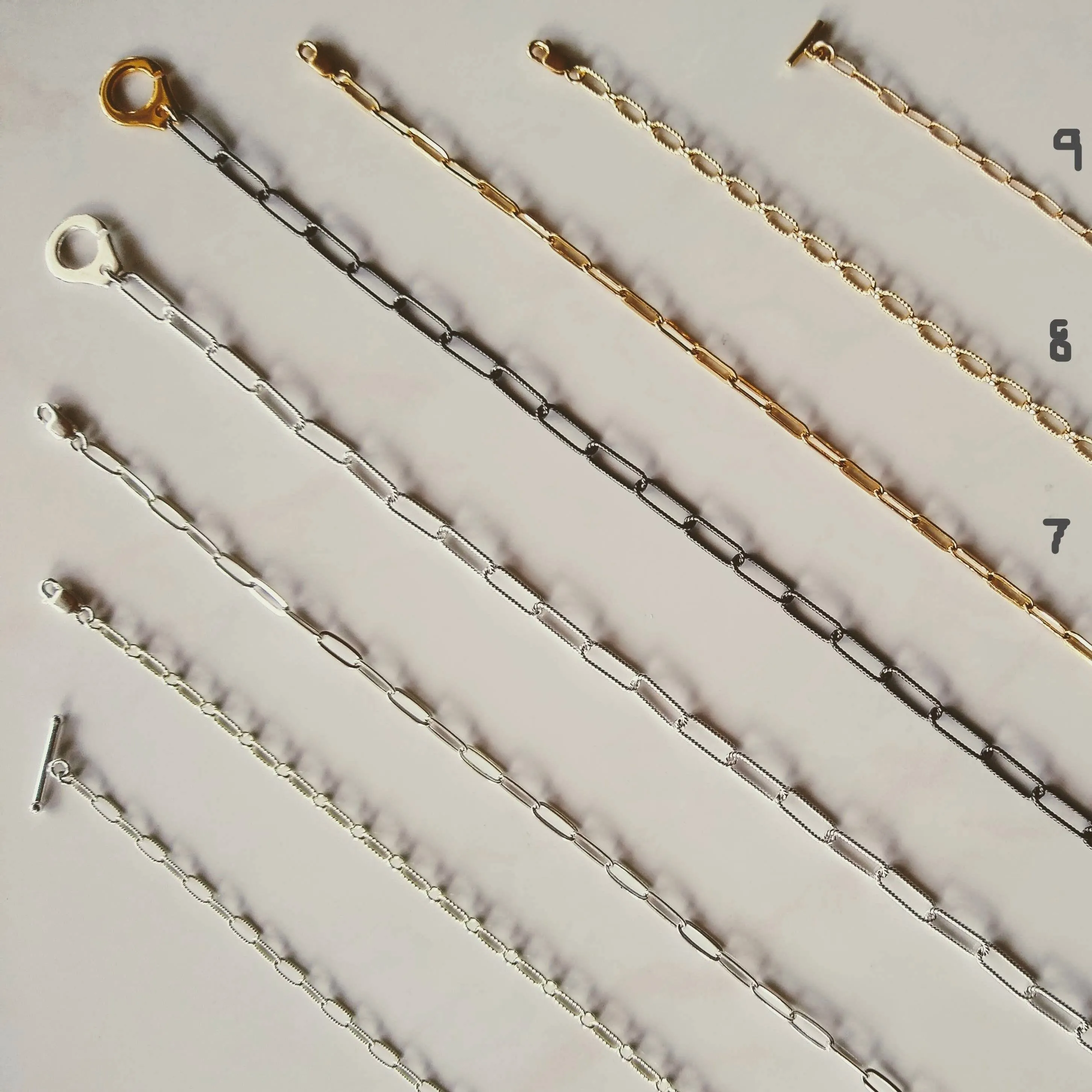 GIA Necklaces - Various chains gold-filled