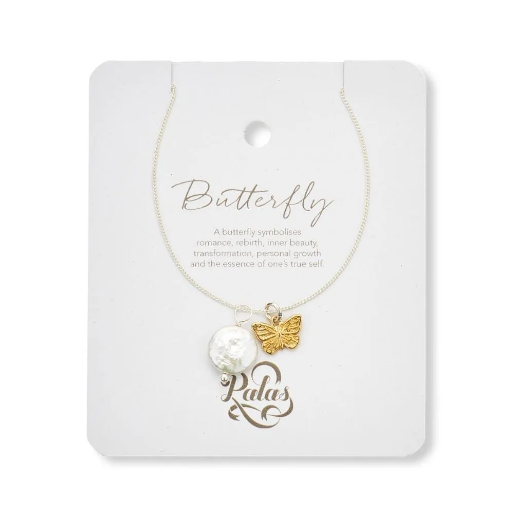 GODDESS AMULET NECKLACE - BUTTERFLY