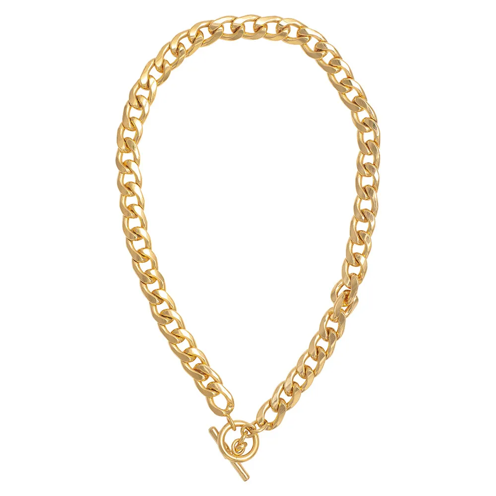 Gold Cuban Chain Necklace