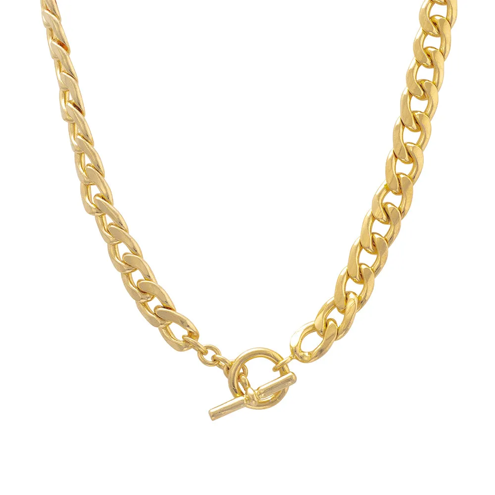 Gold Cuban Chain Necklace