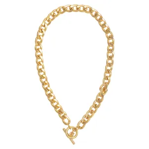 Gold Cuban Chain Necklace
