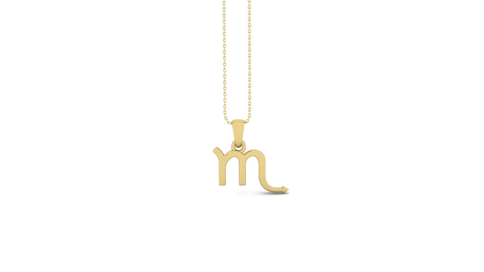 Gold mini necklaces (Select your sign)