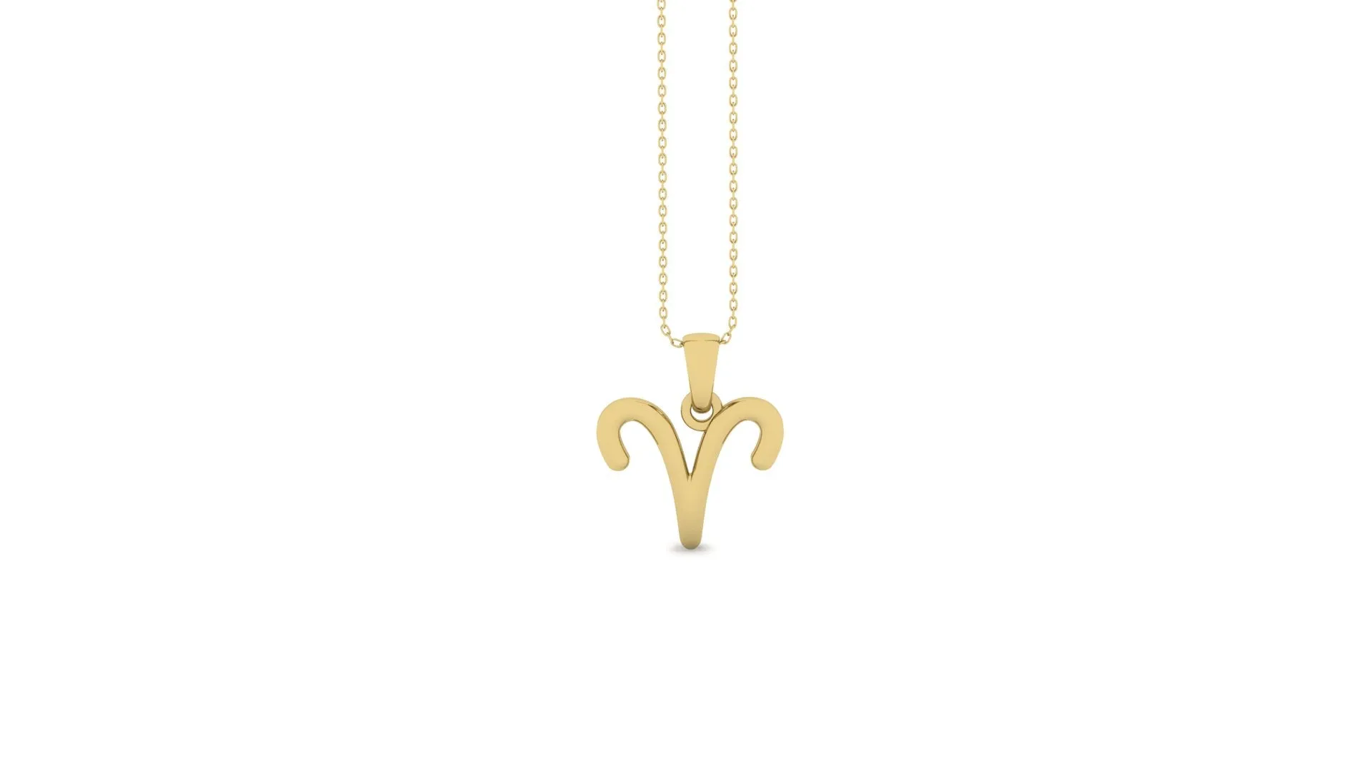 Gold mini necklaces (Select your sign)