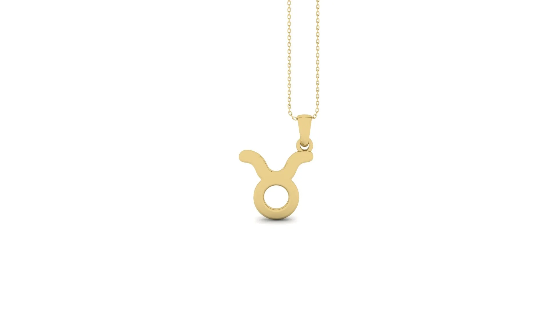 Gold mini necklaces (Select your sign)