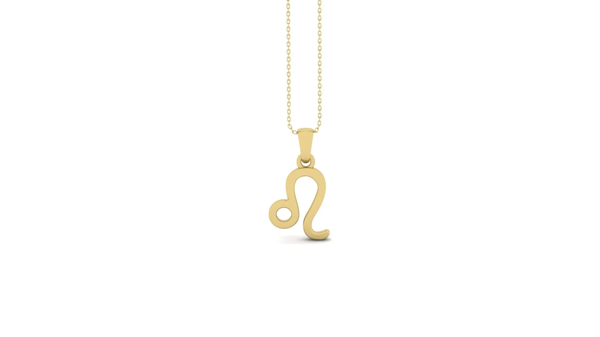 Gold mini necklaces (Select your sign)