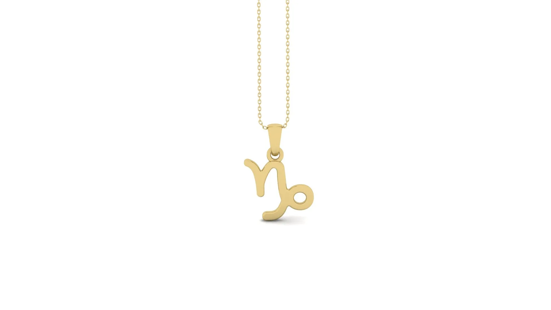 Gold mini necklaces (Select your sign)