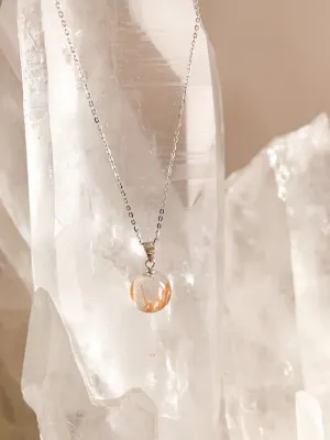 Gold Rutile Quartz Necklaces